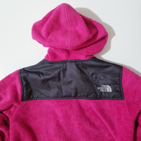 The North Face Kids Oso Fleece Zip Hood Jacket M 10/12 - Picture 9 of 11